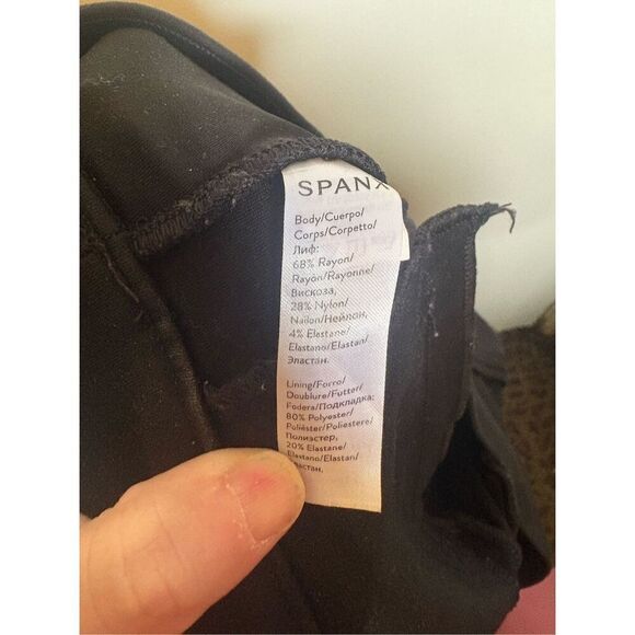 SPANX Backseam Skinny Pants in black size M - Picture 16 of 16